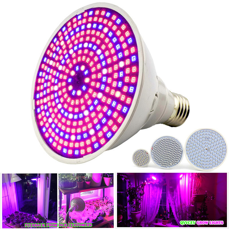 New Ugraded 120W E27 Full Spectrum Simulate Sunlight Warm LED Grow Light 180LED 