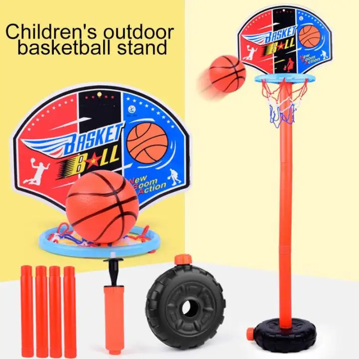 Adjustable Basketball Hoop Stand Toy 
