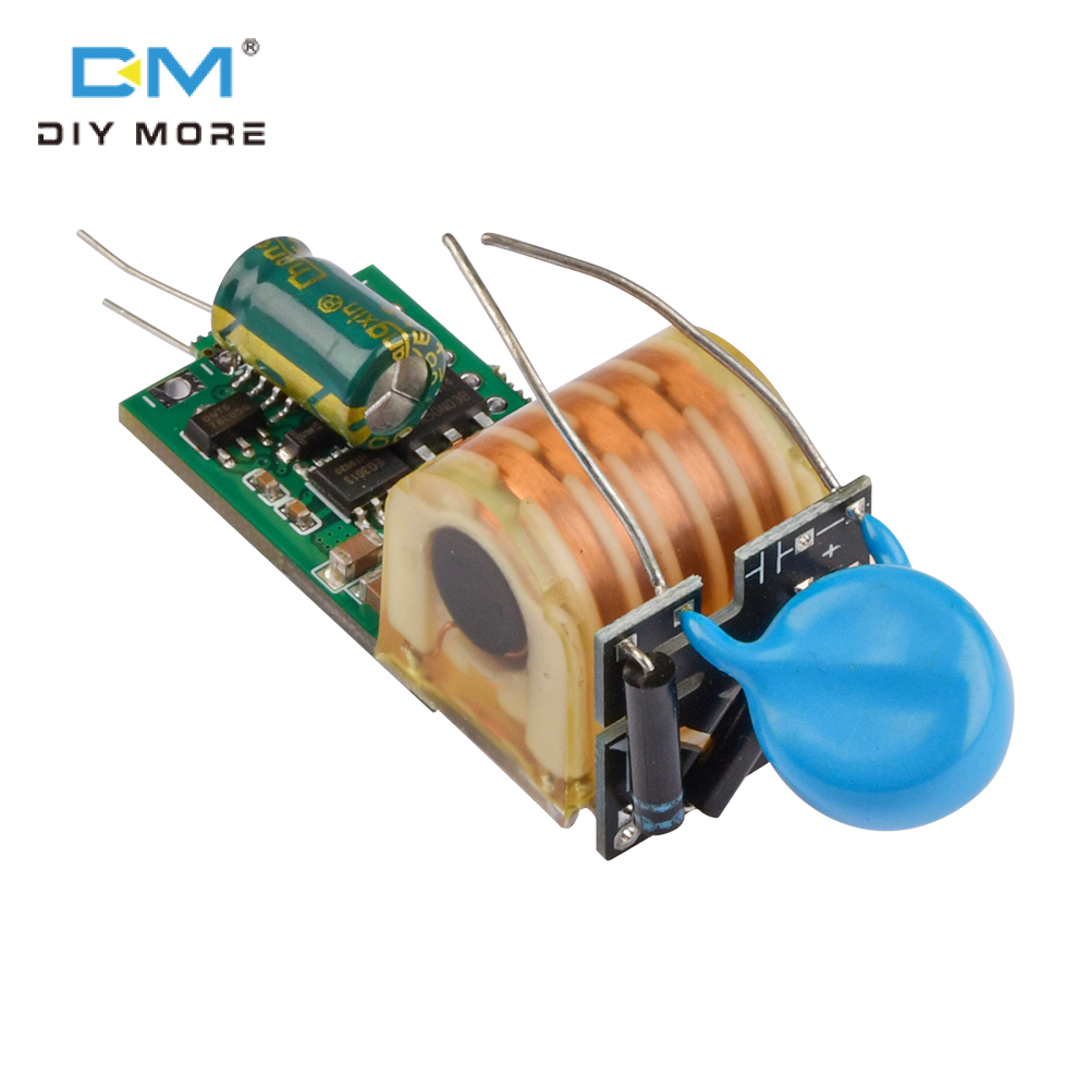 diymore Bo Mạch CuộN Tăng Xung Hồ Quang Tăng Áp 7.4V 15KV Bo Mạch Điều Khiển Gói Điện Áp Cao Mô-đun Điện Áp Cao Thiết Kế Mạch Phát Nhiệt Thấp Và Hiệu Suất Cao