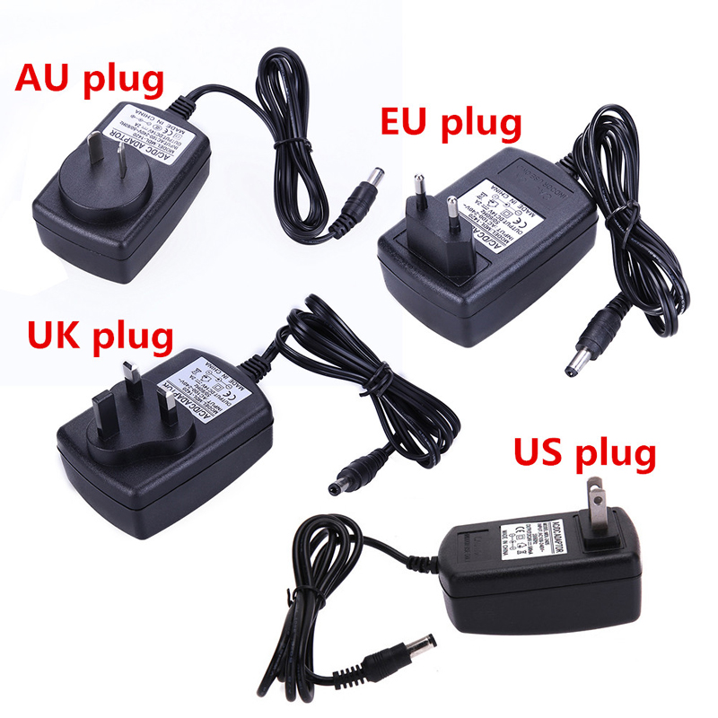 24 V chuyển đổi bộ chuyển đổi điện cung cấp 24 Volt 0.5A 0.6A 1A 1.25A 1.5A 2A EU phích cắm chuẩn Mỹ 5.5x2.1mm 5.5x2.5mm Bộ chuyển đổi 4.0mm 3.5mm 2.5mm