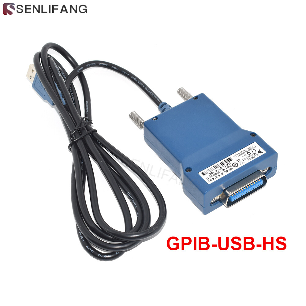New for ieee 488 usb interface adapter gpib to usb cable national instrumens ni gpib-usb-hs controller