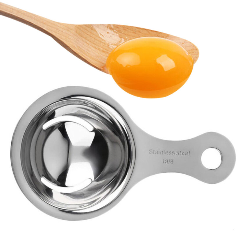 Stainless Steel Egg White Separator Tools Eggs Yolk Filter Gadgets Kitchen Accessories Separating Funnel Spoon Egg Divider Tool