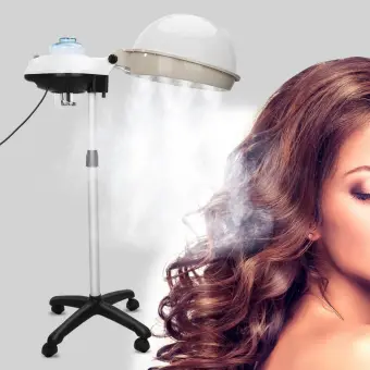 Floor Stand Salon Hair Steamer Hair Dyeing Perming Oil Treatment