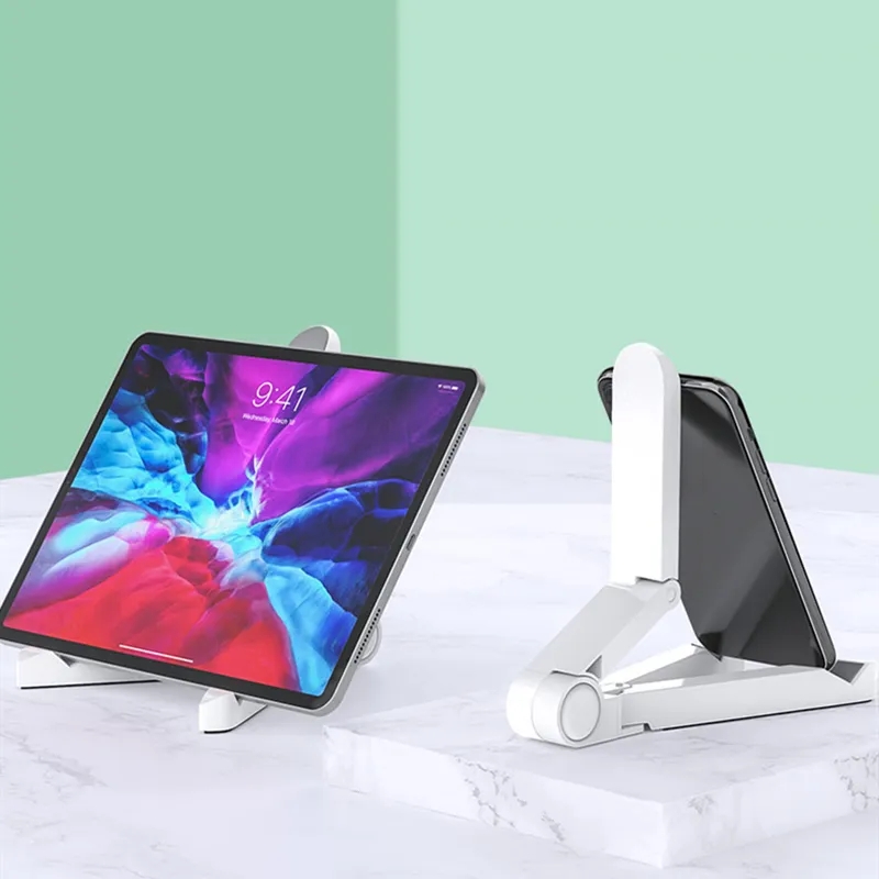 Phổ có thể gập lại giá đỡ máy tính bảng chủ hỗ trợ cho điện thoại di động iPad Mini xách tay giá để điện thoại có thể điều chỉnh chân đế sạc để bàn