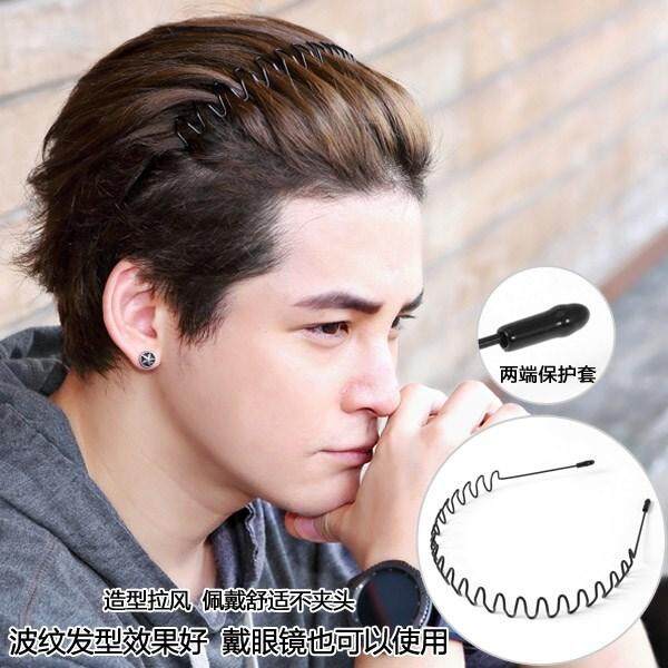 Clip Pressure Hairband Bang Delicacy Hair Accessories Pajama Men