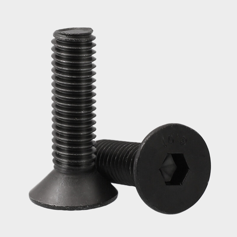 3/16-24 1/4 5/16 3/8 Grade 10.9 Black BSW Countersunk Head Socket Head Cap Screw Flat Head Stud