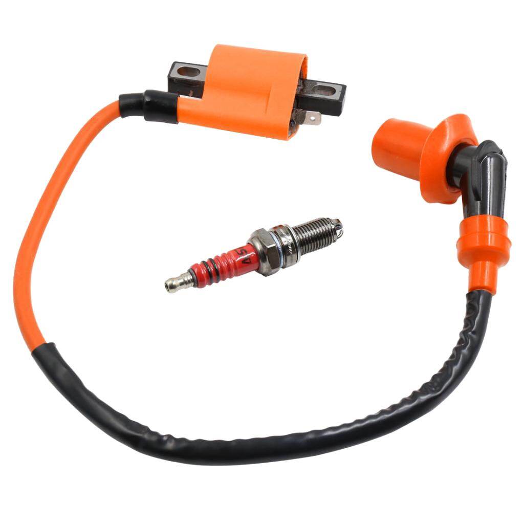 Cuộn Dây Đánh Lửa Dovewill & Bugi D8TC Cho Xe Môtô CG125 CG150 CG200