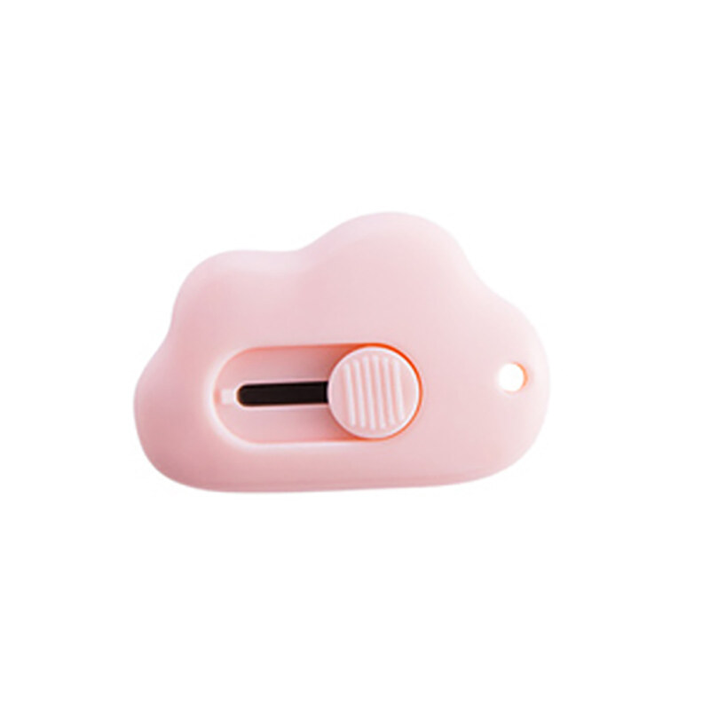 Cute Cloud Mini Portable Paper Knife Paper Cutter Office Stationery Cutting Supplies