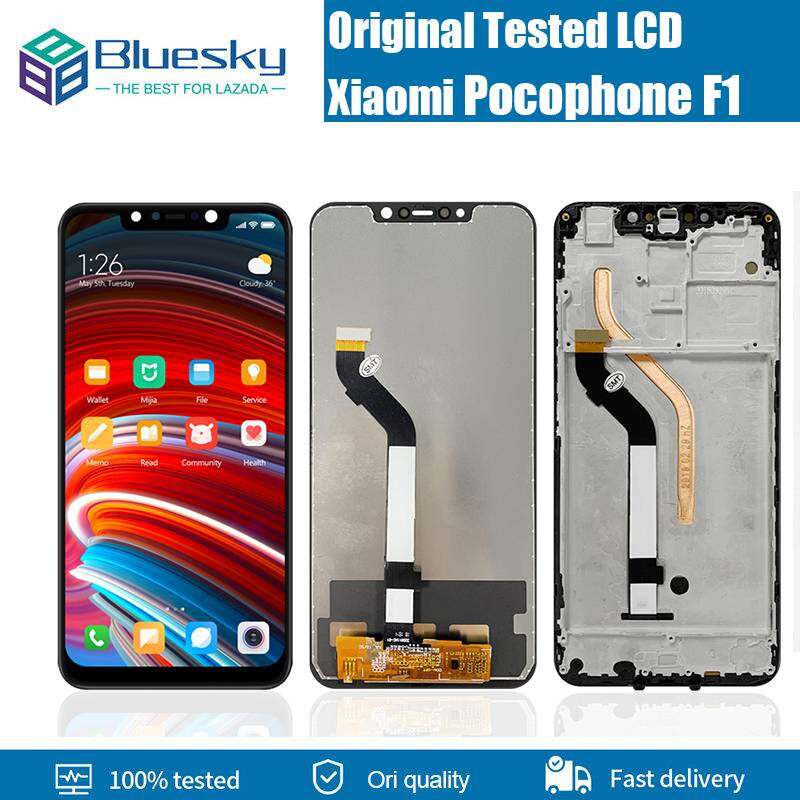 Bluesky Original Poco F1 Lcd Display For Xiaomi Pocophone F1 Lcd Display Touch Screen Digitizer Assembly For Xiaomi Pocophone F1 Screen