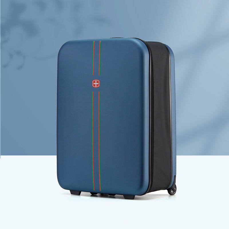 NALLCHEER New luggage folding rod case 20 "24" luggage business travel business light foldable suitcase