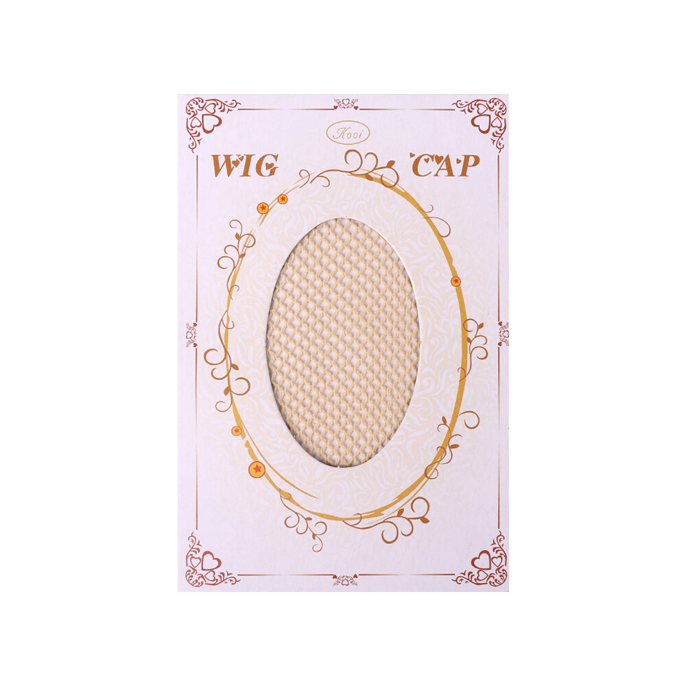 2Colors Nylon Good Quality Wig Hair Net with Elastic Fashion Mesh Wig Caps Open Ended Wig Cap
