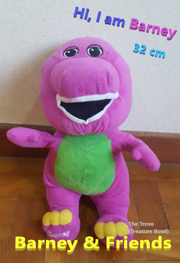 riff barney plush