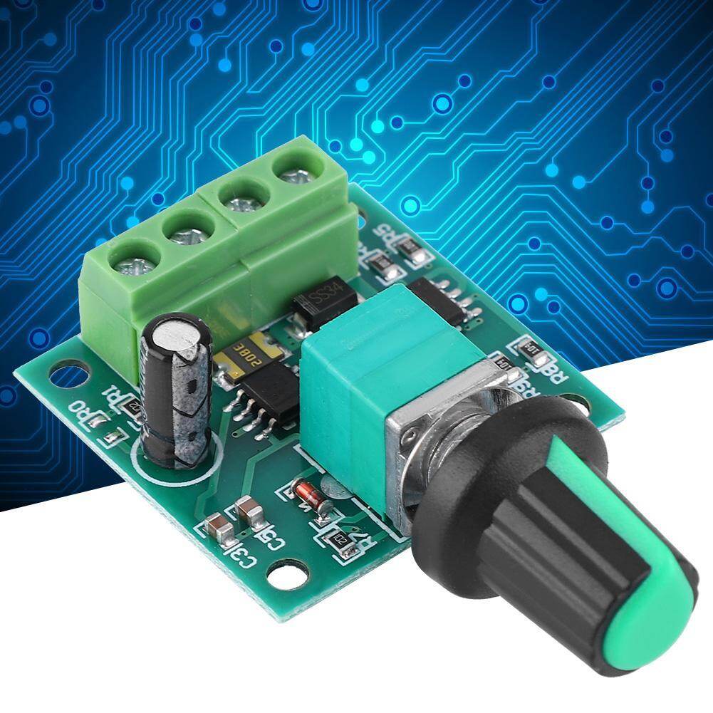 DC 1.8-12V 2A Low Voltage Electric Motor Speed Controller PWM Motor Speed Regulator Tool Equipm