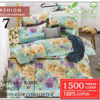 Xqc Queen Size Queen Fitted Comforter Set Cadar Tilam Set