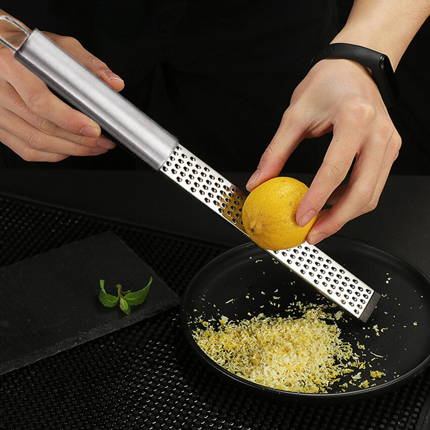 New Stainless Lemon Cheese Vegetable Zester Grater Peeler Slicer Kitchen Tool Gadgets Fruit Vegetable Chopper