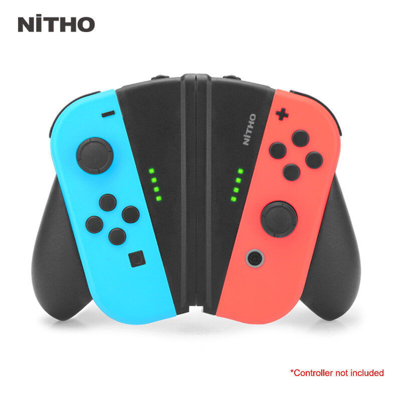 Nitho V-GRIP HANDLE for Nintendo Switch Joy-Con Controller Holder Console Grip Handle Accessories