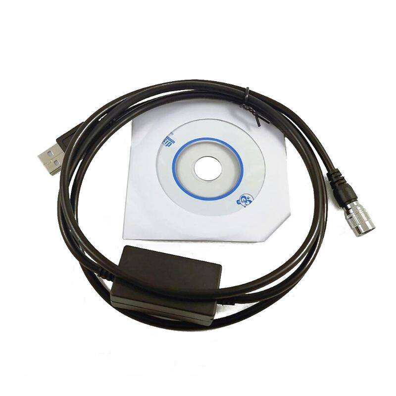 New usb data download cable compatible with wind8 / win7 / win xp for topcon sokkia gowin south total stations