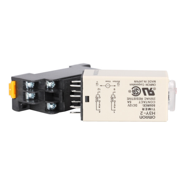 CCGOOD H3Y-2 DC 12V Trễ Hẹn Giờ Rơle Thời Gian 0-30 Second W/H3Y-2 Cơ Sở