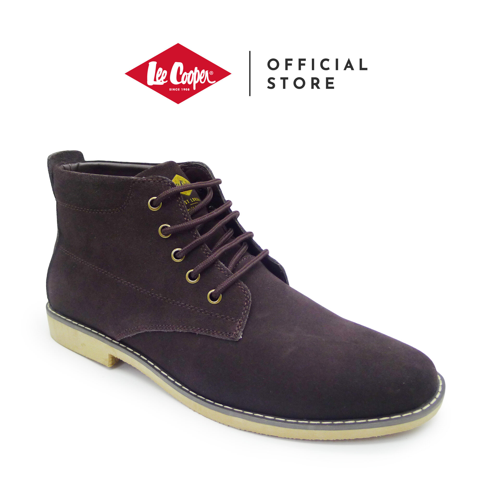 Lee Cooper Men s Lace Up Ankle Boots AI658 Lazada