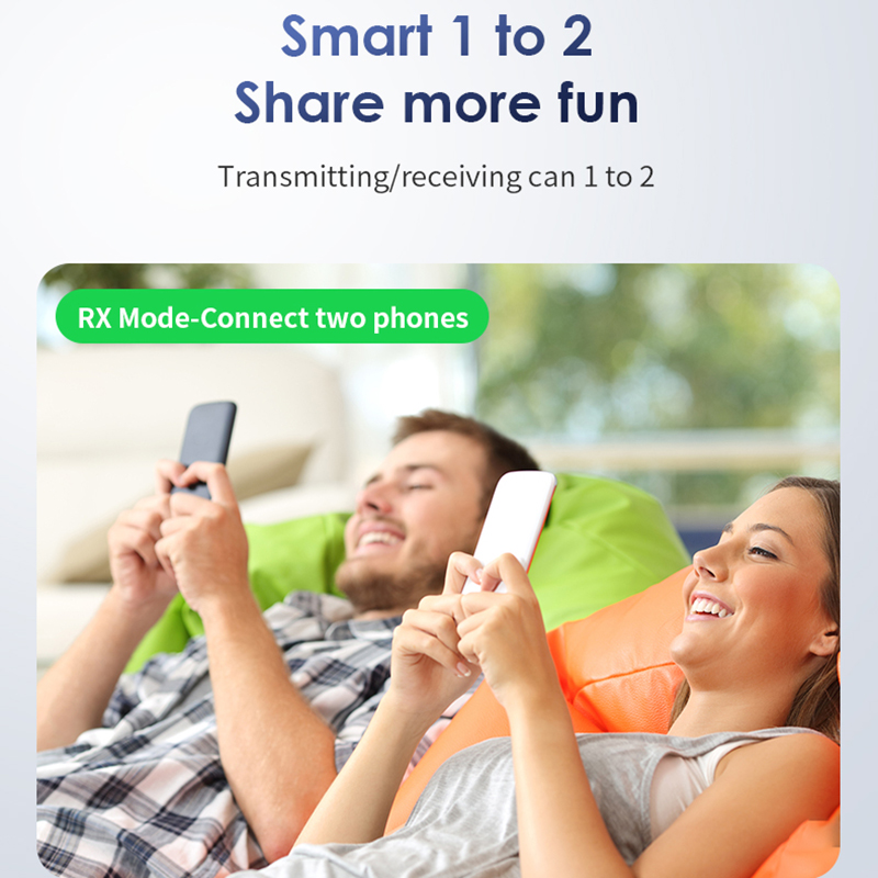 VAORLO Bộ Thu Phát Bluetooth 5.3 Đa Điểm 2 Trong 1 Với Điều Khiển Âm Lượng Bộ Chuyển Đổi Âm Thanh Không Dây Âm Thanh Nổi AUX 2 RCA 3.5Mm Cho Loa Máy Vi Tính Xe Hơi Bộ Khuếch Đại