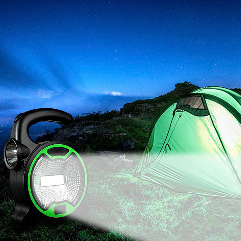 Đèn LED Làm Việc Cắm Trại Đèn Năng Lượng Mặt Trời Sạc USB COB Đèn Báo Sạc Cầm Tay Đèn Ngoài Trời Để Đi Bộ Đường Dài Cắm Trại Phiêu Lưu Khẩn Cấp