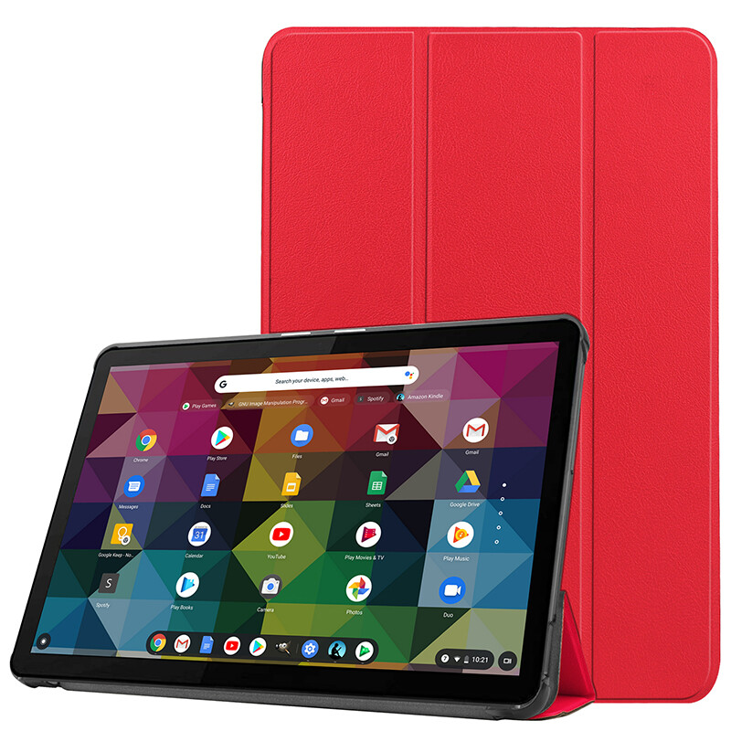 Protective Case for Lenovo Chromebook Duet 10.1 inch Hard Cover Stand Holder