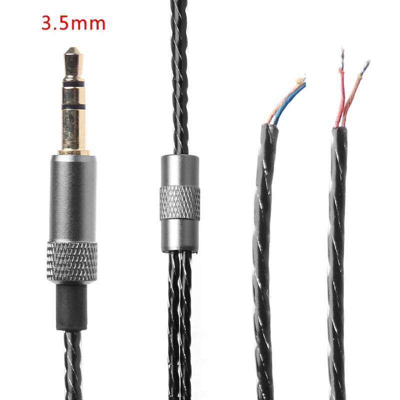 Jack 3.5Mm DIY Thay Thế Tai Nghe Dây Bảo Trì Cáp Âm Thanh Không Có MIC