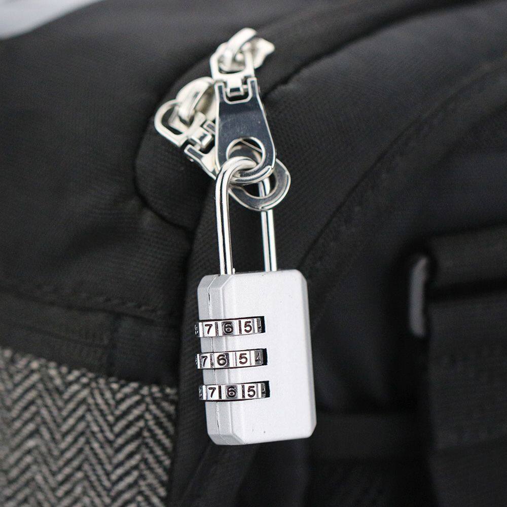 PORATE Locker Portable Dial Code Number Suitcase 4 Bit Code Lock Lock Padlock Password Lock