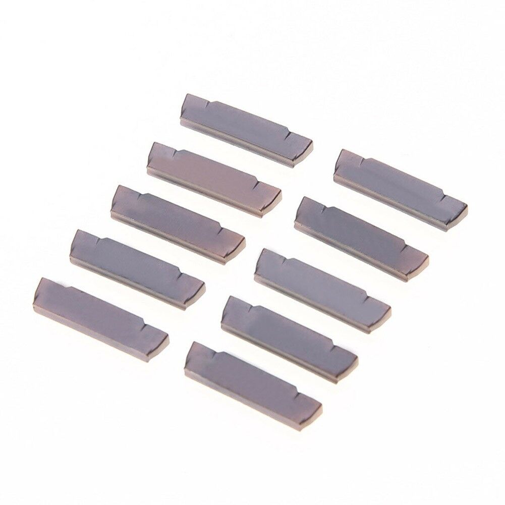 10x MGMN200-G LDA Carbide Inserts Blade For Grooving Cutting Lathe Tool 16*4*2mm