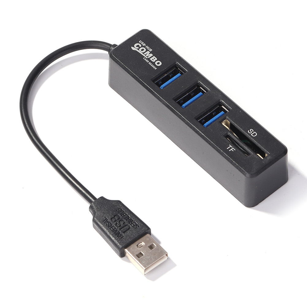Bộ Chuyển Đổi HUB Đa Năng USB 2.0 Nhiều USB 5/8 Cổng Bộ Chia Ổ Cắm Chia Nguồn USB USB Đầu Đọc Thẻ Cho Máy Tính Xách Tay Máy Tính Để Bàn