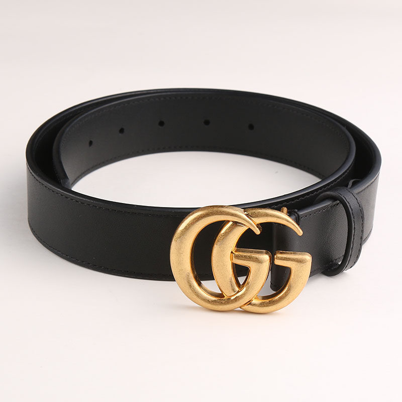 ladies black gucci belt