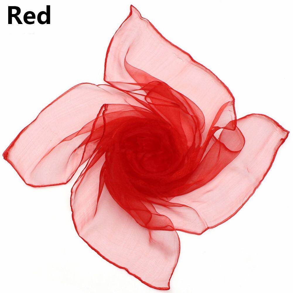 Benferry Women Stylish Pure Candy Color Soft Chiffon Silk Neck Scarf Square Wrap Shawl