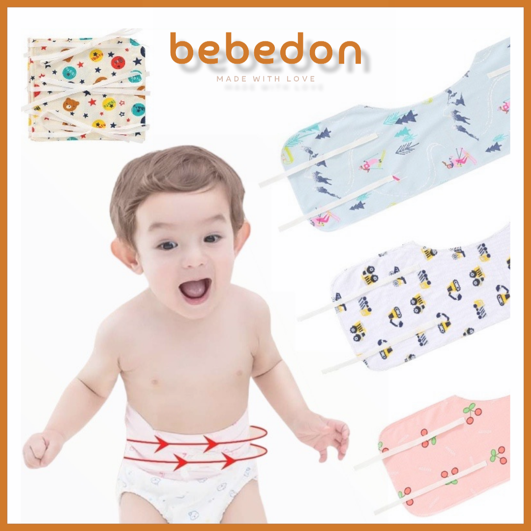 Mybow Umbilical Cord Cover For Newborn Baby Belly Button Band Tummy Wrap Infant Abdominal Binder