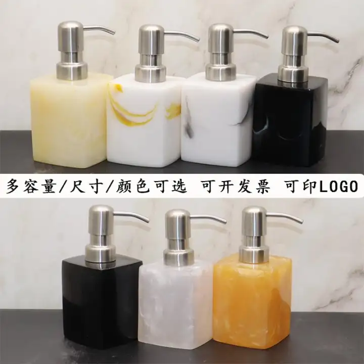 Hotel Bathroom Hand Sanitizer Bottle European Style Shampoo Shower