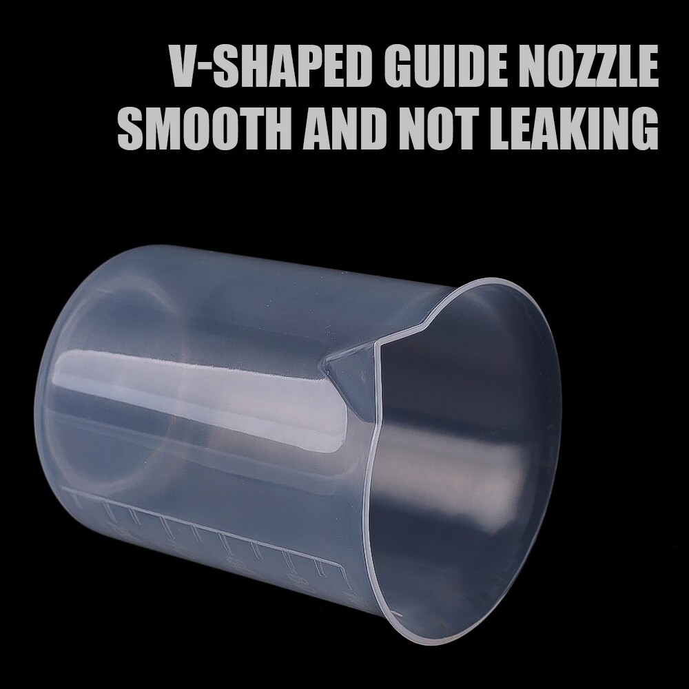 100ml cốc dùng để đo bằng nhựa trong suốt bền quy mô container cup đổ vòi mà không cần xử lý cho hộ gia đình nhà bếp đồ dùng quầy bar