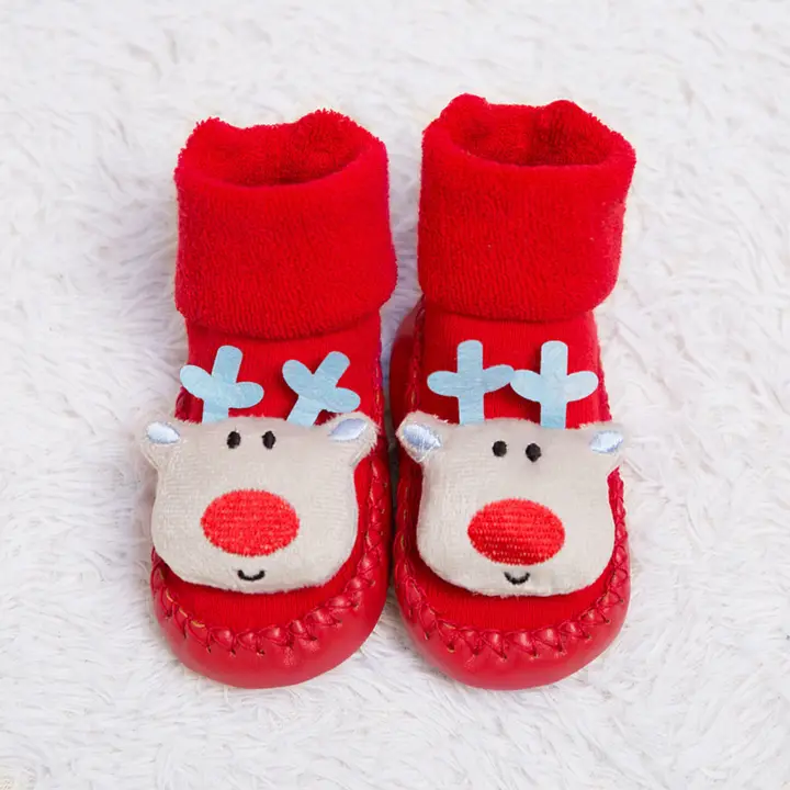 boys christmas slippers