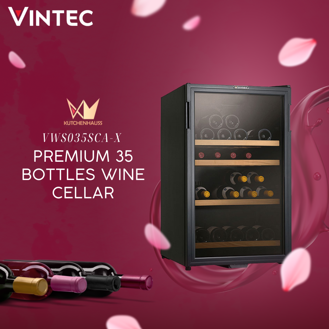 Vintec 35 discount bottle wine fridge