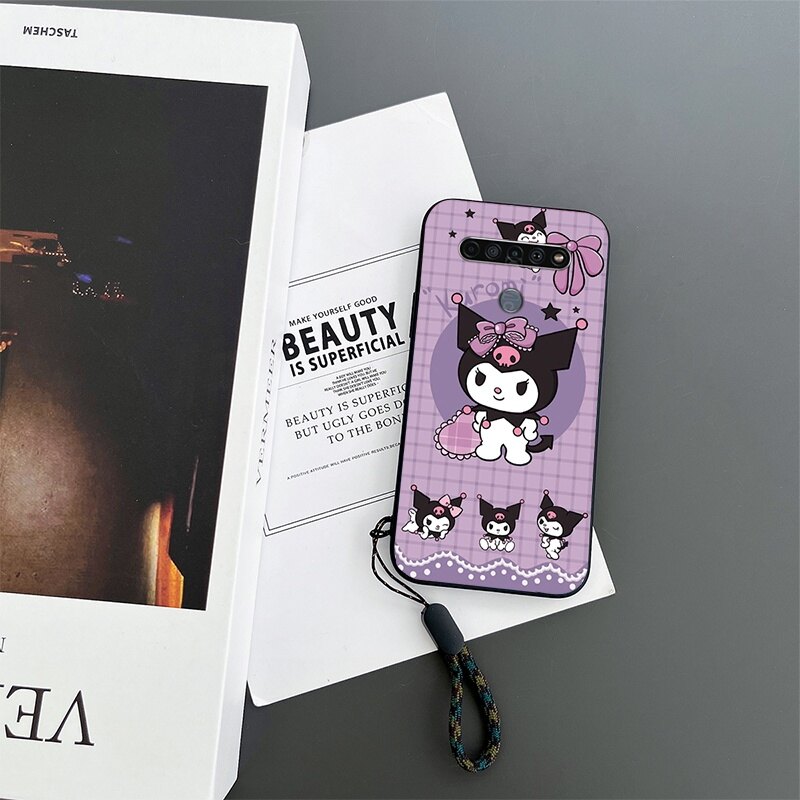 LG K61 Q61 Casing Cute Kuromi Protective Phone Case