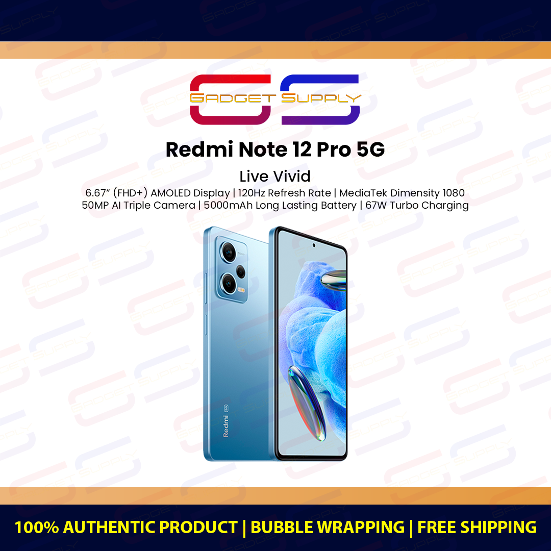 Xiaomi Redmi Note 12 Pro 5g [8gb Ram + 256gb Rom] - Original Mi 