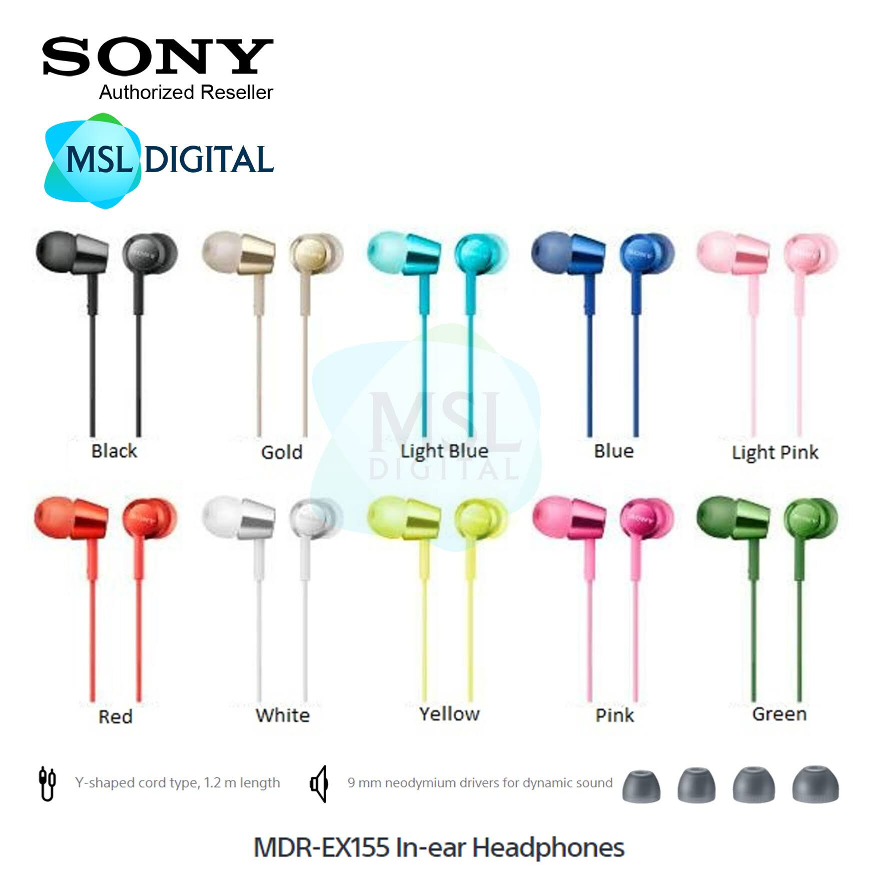 mdr ex155 sony
