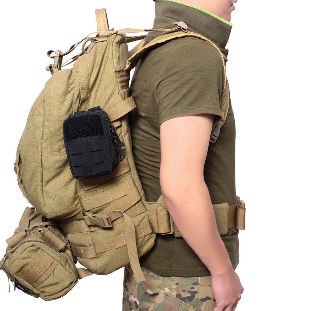 Túi Molle Túi Sơ Cứu Sinh Tồn, Túi Đeo Hông Chiến Thuật Nhỏ Gọn
