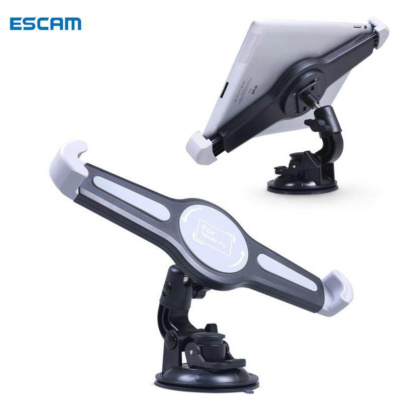 ESCAM 360° Rotation Car Dashboard Tablet Mount Windshield Suction Cup
