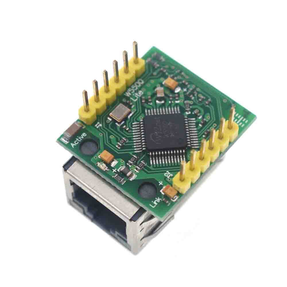 1PCS W5500 Ethernet network module hardware TCP IP 51 STM32 microcontroller program over W5100