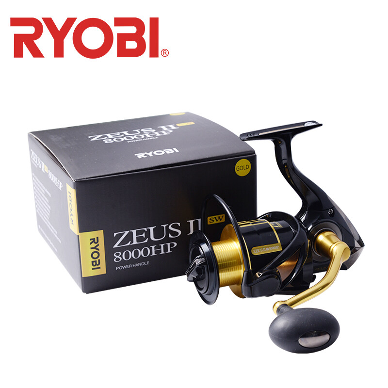 NEW RYOBI ZEUS HP II Spinning Fishing Reels 1000-8000 7+1BB