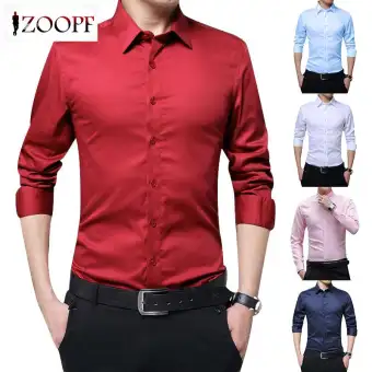 men's dressy long sleeve shirts