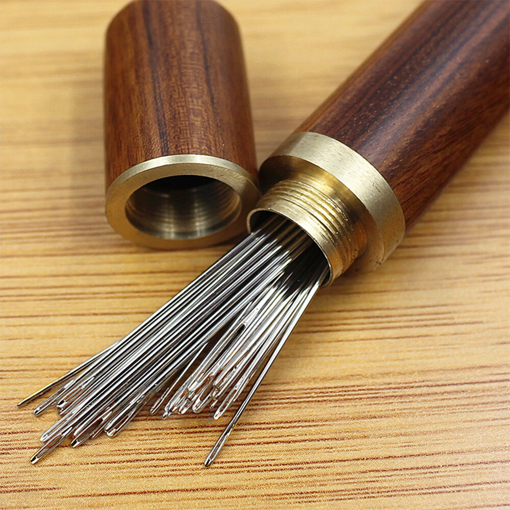 12Pcs Self Threading Needles Blind Needles Assorted Hand Stitching Needles for DIY Embroidery Sewing