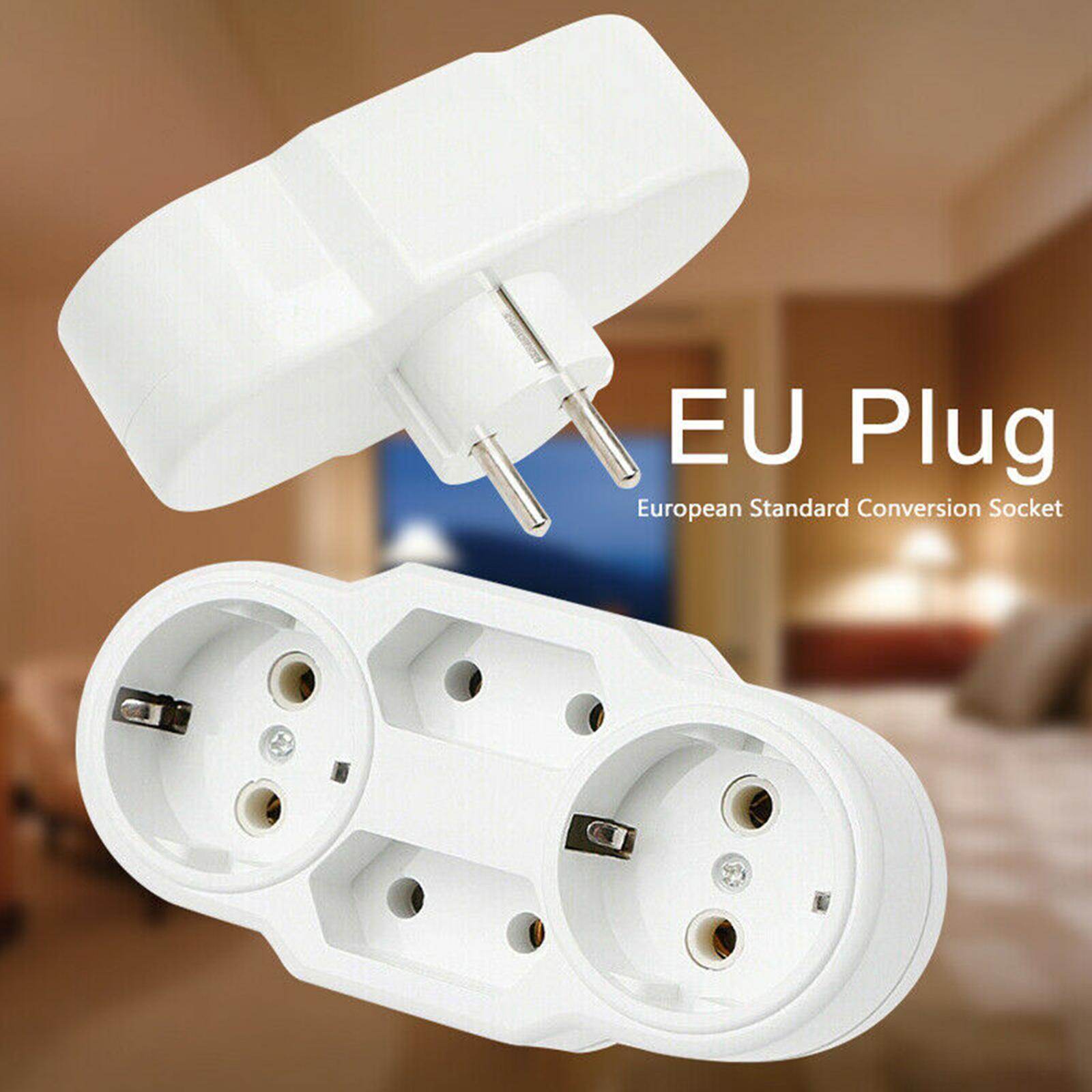 Serbery Russia Multiple Conversion Socket Lightweight Plug Adapter for Travel Home