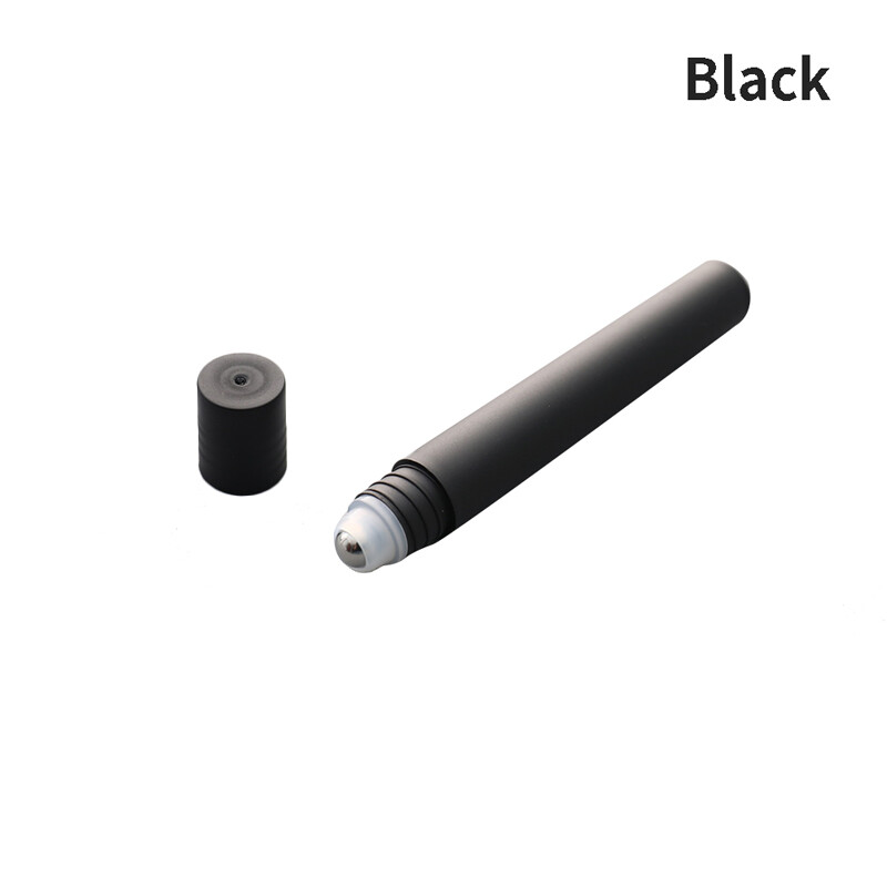 Eioce 10ml Empty Perfume Roll Roller Ball Bottle Plastic Stainless Steel Oil Container