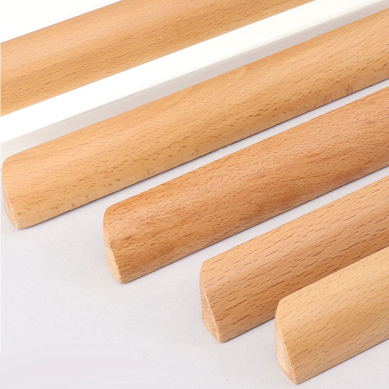 P5u7 1 Cái Tay Cầm Bằng Gỗ Sồi Cứng Đồ Nội Thất Tay Nắm Tủ Quần Áo Tay Nắm Tủ Quần Áo Ngăn Kéo Tủ Bếp Cửa Bắc Âu Tay Nắm Tủ Quần Áo