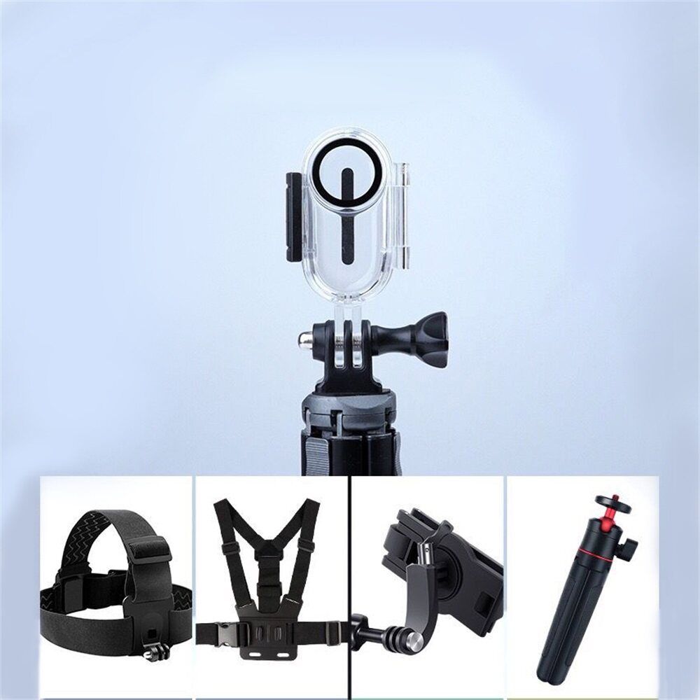 Metal Accessory Mount Frame Camera Holder with 1/4" Thread Adapter for